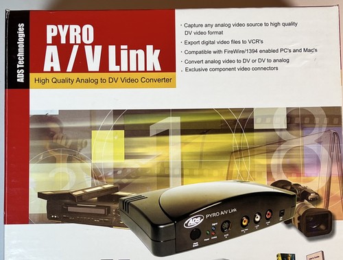 Ads technologies pyro link - ads, a/v