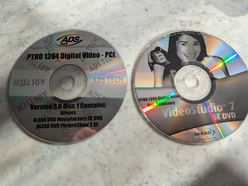 Ads pyro 1394 pci - pyro, dv-pci