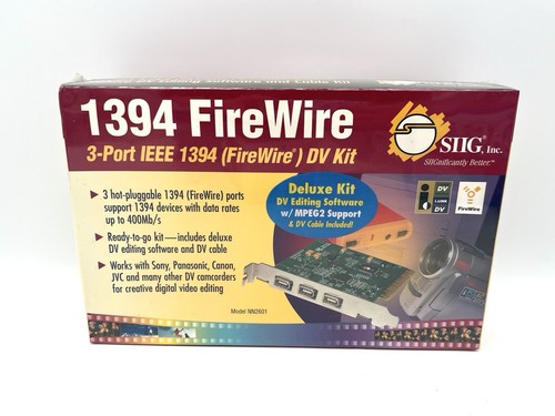Siig 1394 firewire - kit, dv